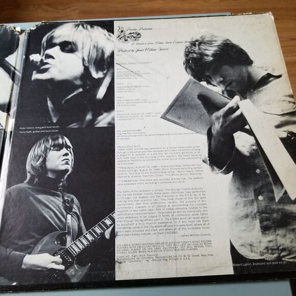 CHICAGO Double LP. Chicago Transit Authority. Columbia Records Cs-9836. - Picture 6 of 12